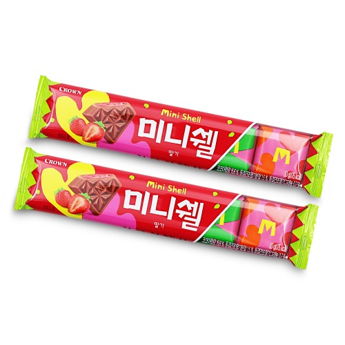 크라운 미니쉘 딸기 30g (1개)