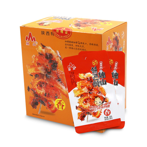 중국간식 설곤약 향라맛 18gx20개 (1통) 마라곤약